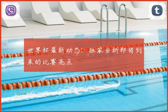 世界杯最新动态：独家分析即将到来的比赛亮点